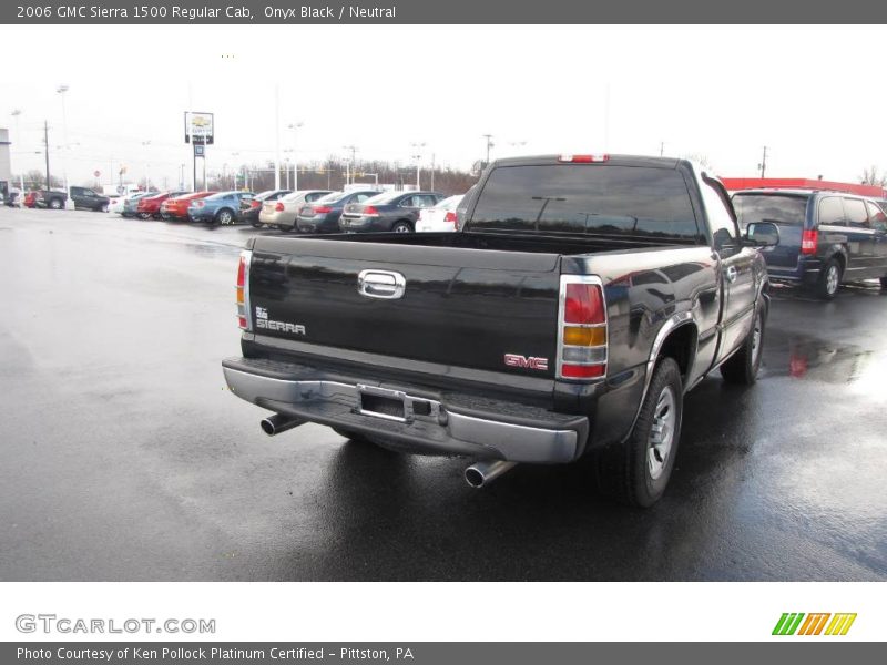 Onyx Black / Neutral 2006 GMC Sierra 1500 Regular Cab