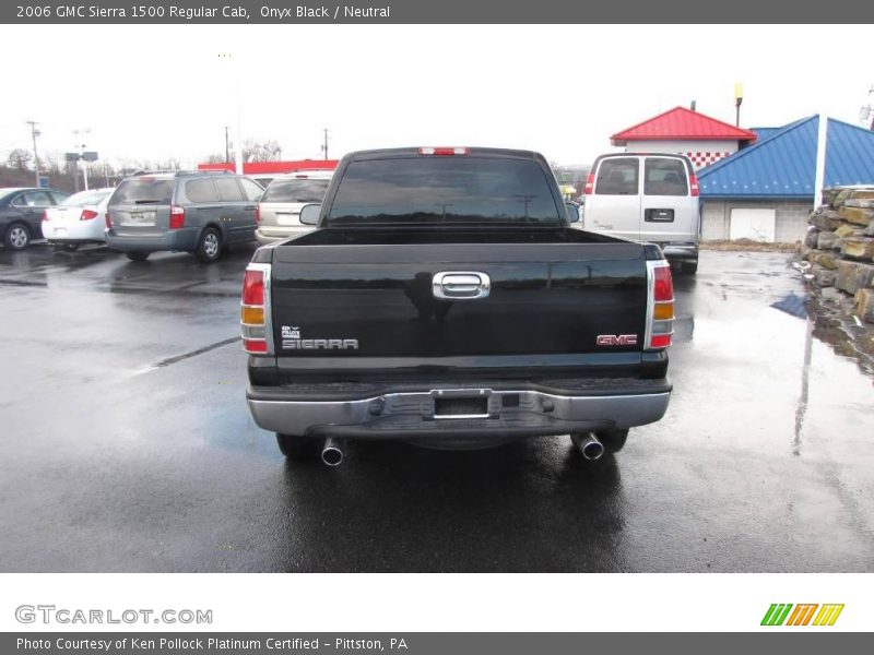 Onyx Black / Neutral 2006 GMC Sierra 1500 Regular Cab