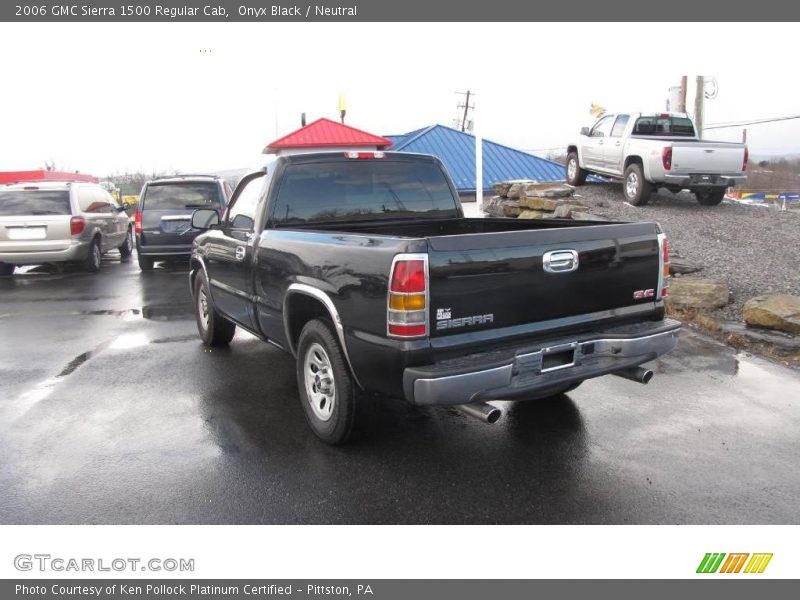 Onyx Black / Neutral 2006 GMC Sierra 1500 Regular Cab