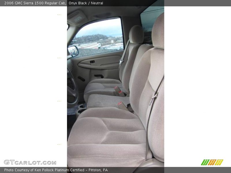 Onyx Black / Neutral 2006 GMC Sierra 1500 Regular Cab