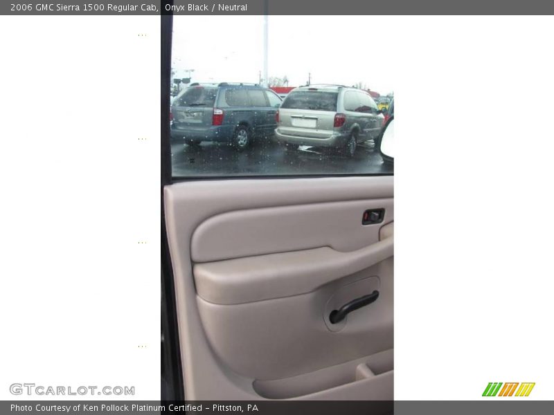 Onyx Black / Neutral 2006 GMC Sierra 1500 Regular Cab