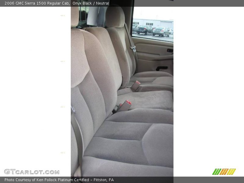 Onyx Black / Neutral 2006 GMC Sierra 1500 Regular Cab