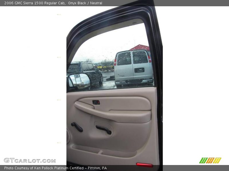 Onyx Black / Neutral 2006 GMC Sierra 1500 Regular Cab