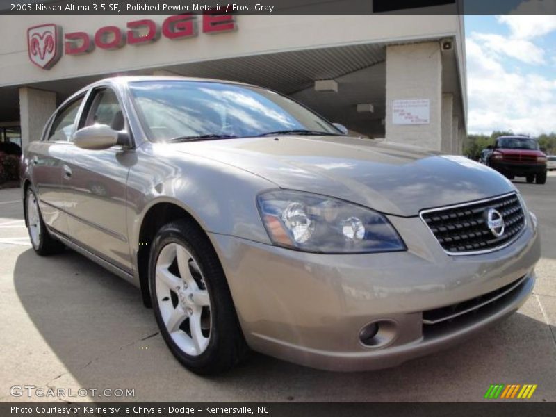 Polished Pewter Metallic / Frost Gray 2005 Nissan Altima 3.5 SE