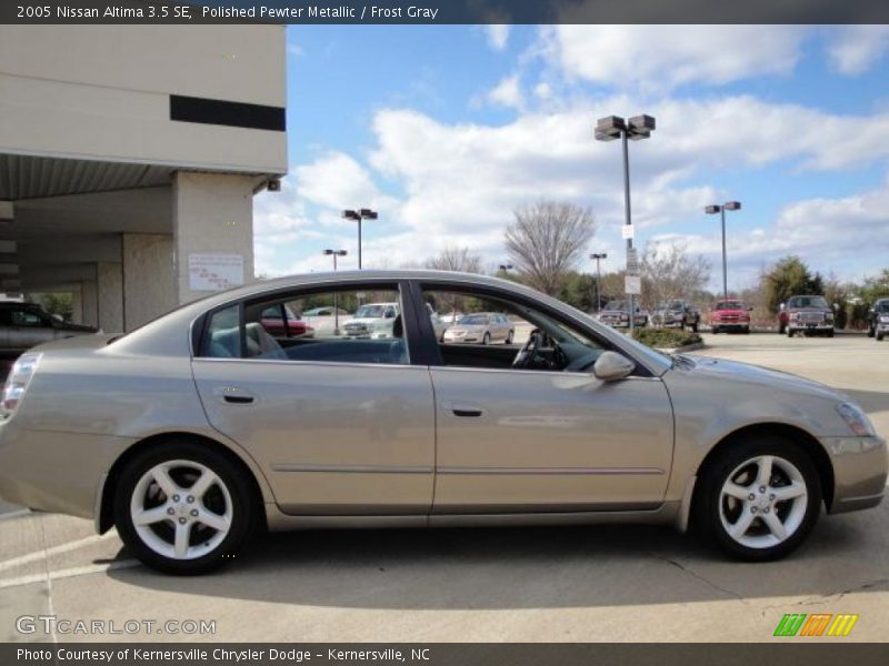 Polished Pewter Metallic / Frost Gray 2005 Nissan Altima 3.5 SE