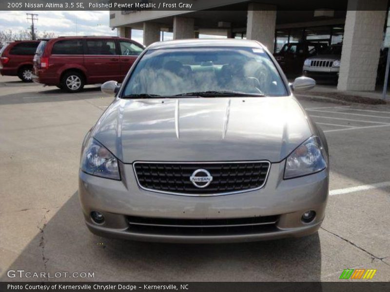 Polished Pewter Metallic / Frost Gray 2005 Nissan Altima 3.5 SE
