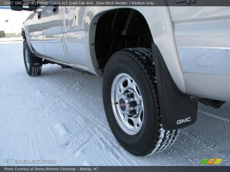 Silver Birch Metallic / Medium Gray 2007 GMC Sierra 2500HD Classic SLT Crew Cab 4x4