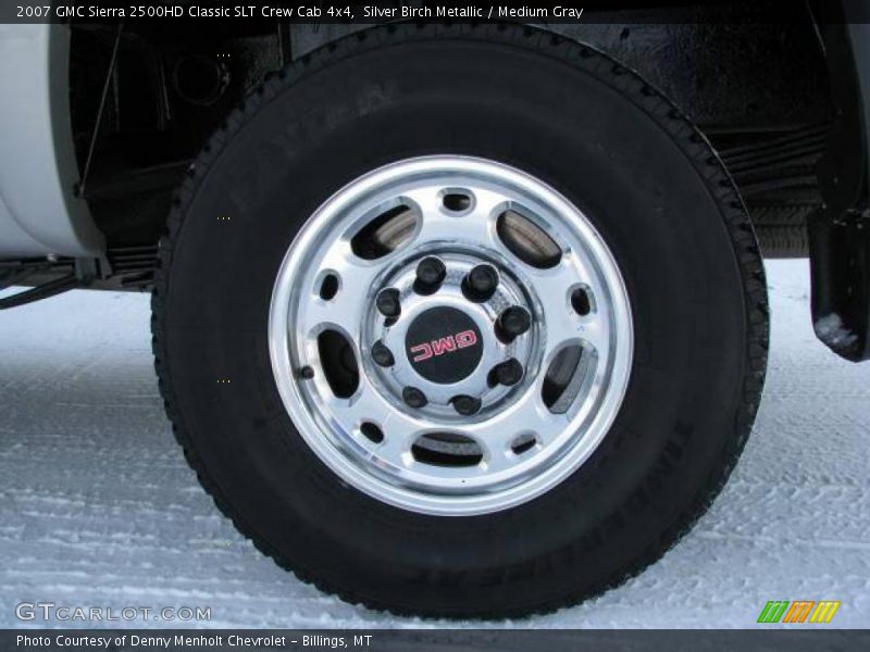 Silver Birch Metallic / Medium Gray 2007 GMC Sierra 2500HD Classic SLT Crew Cab 4x4
