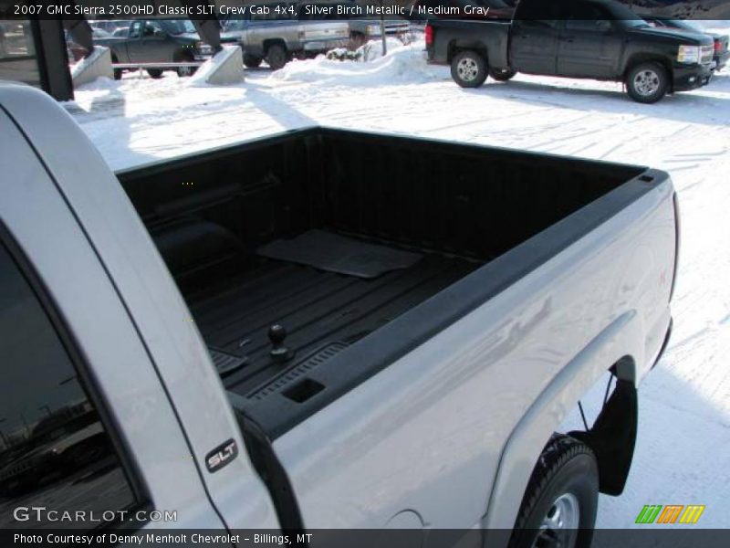 Silver Birch Metallic / Medium Gray 2007 GMC Sierra 2500HD Classic SLT Crew Cab 4x4