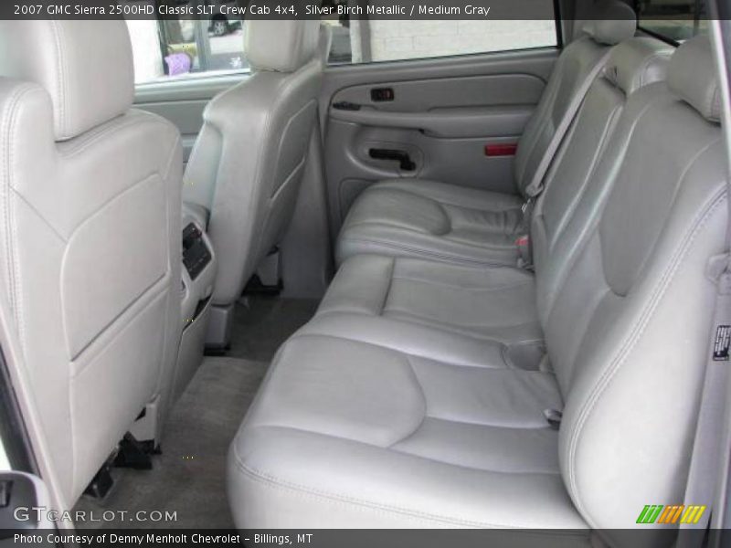 Silver Birch Metallic / Medium Gray 2007 GMC Sierra 2500HD Classic SLT Crew Cab 4x4