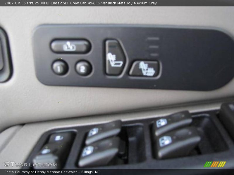 Silver Birch Metallic / Medium Gray 2007 GMC Sierra 2500HD Classic SLT Crew Cab 4x4