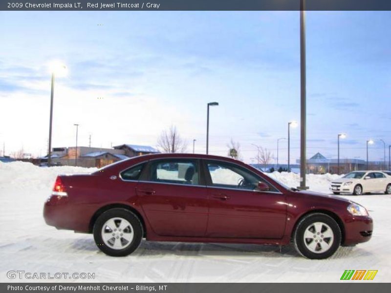 Red Jewel Tintcoat / Gray 2009 Chevrolet Impala LT