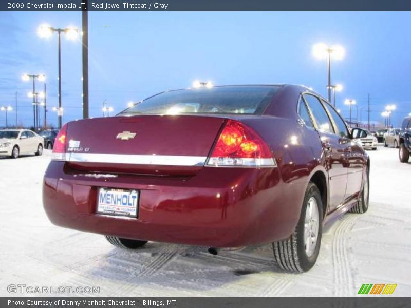 Red Jewel Tintcoat / Gray 2009 Chevrolet Impala LT