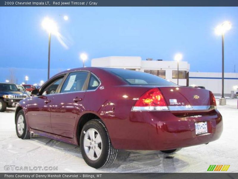 Red Jewel Tintcoat / Gray 2009 Chevrolet Impala LT