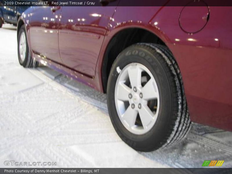 Red Jewel Tintcoat / Gray 2009 Chevrolet Impala LT