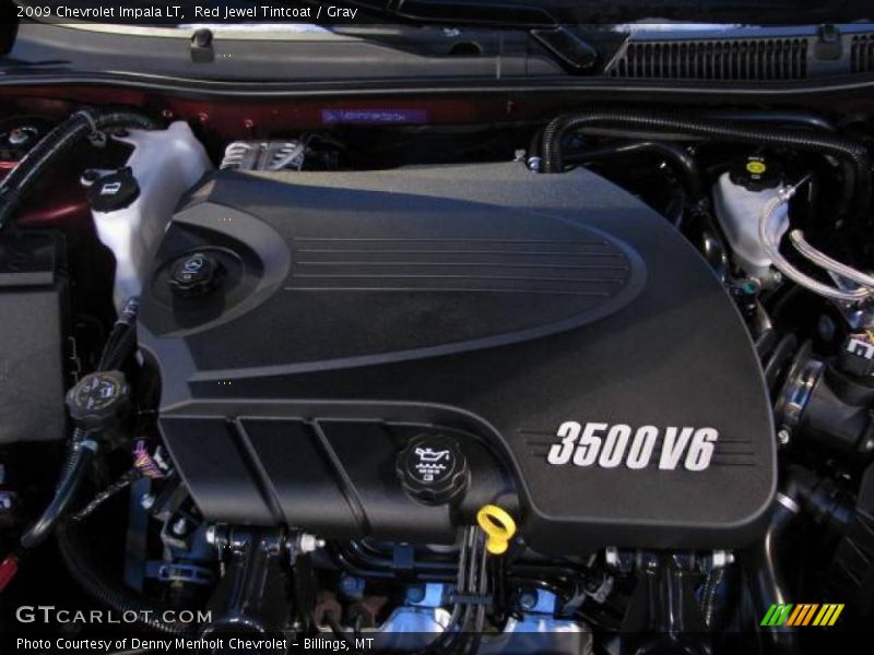 Red Jewel Tintcoat / Gray 2009 Chevrolet Impala LT