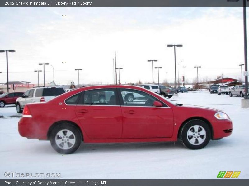 Victory Red / Ebony 2009 Chevrolet Impala LT