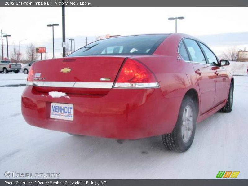 Victory Red / Ebony 2009 Chevrolet Impala LT