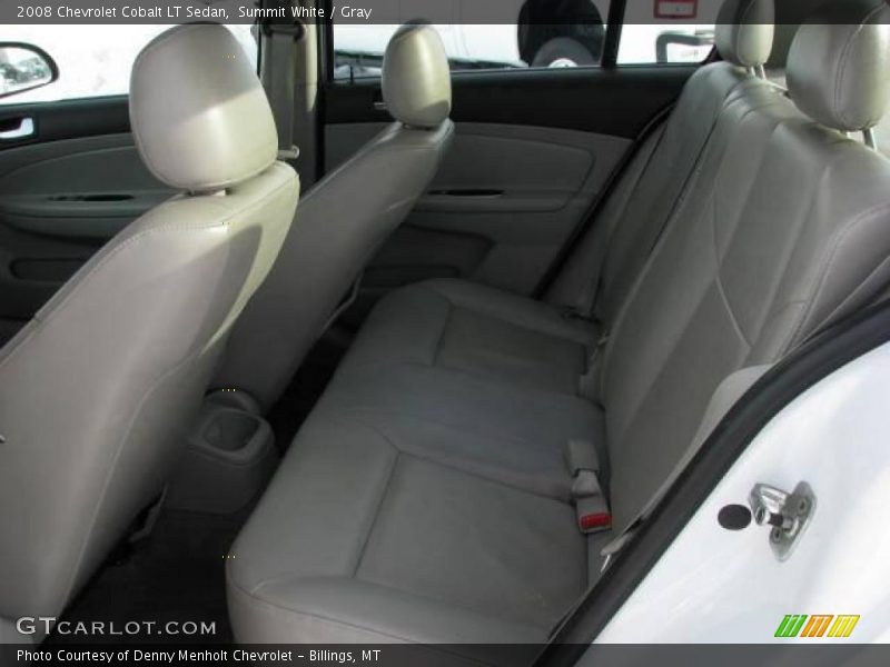 Summit White / Gray 2008 Chevrolet Cobalt LT Sedan