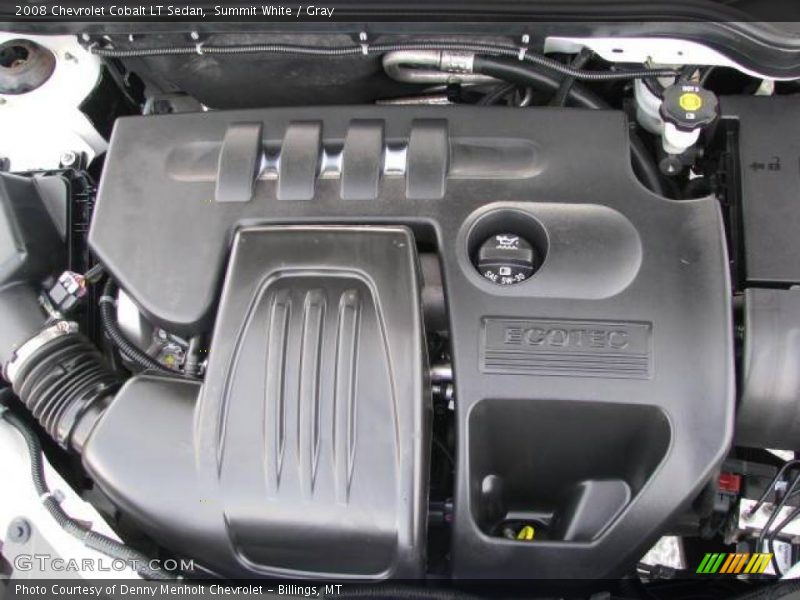 Summit White / Gray 2008 Chevrolet Cobalt LT Sedan