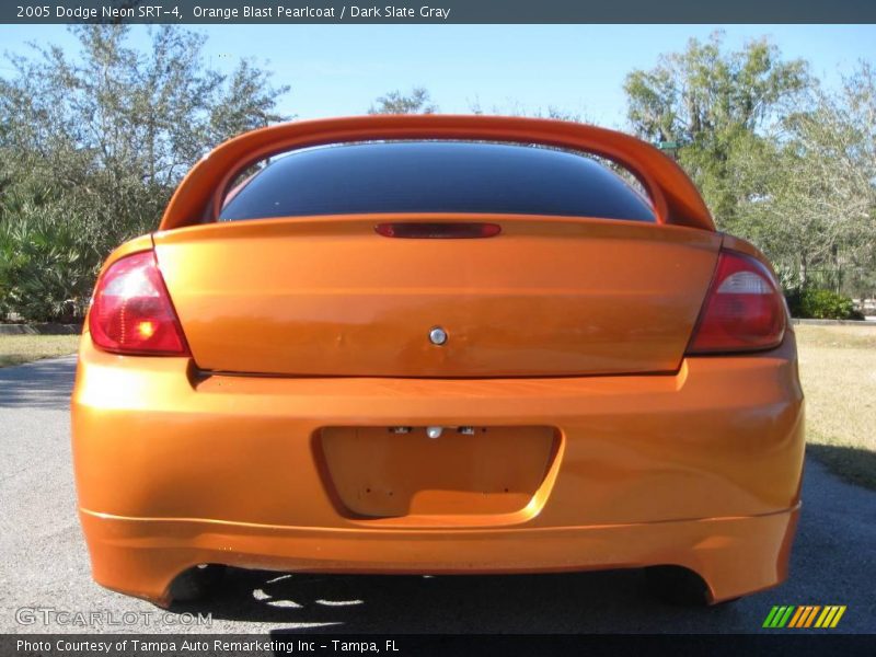 Orange Blast Pearlcoat / Dark Slate Gray 2005 Dodge Neon SRT-4