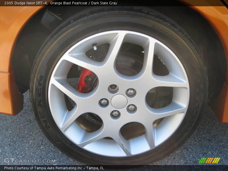 Orange Blast Pearlcoat / Dark Slate Gray 2005 Dodge Neon SRT-4