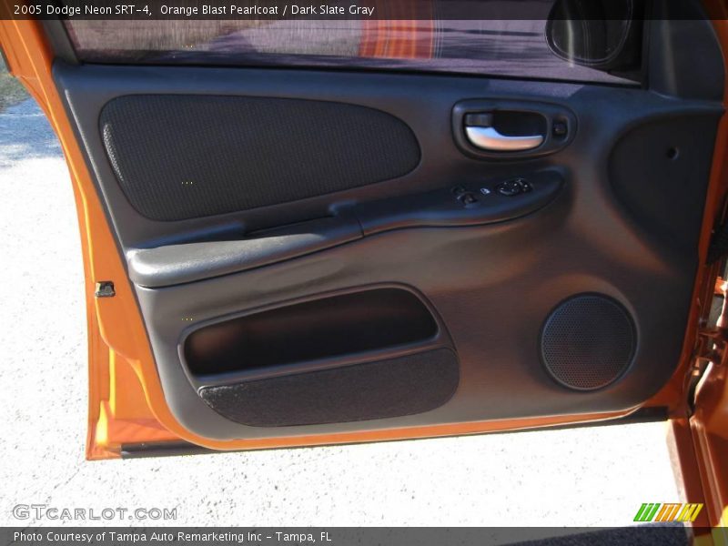 Orange Blast Pearlcoat / Dark Slate Gray 2005 Dodge Neon SRT-4