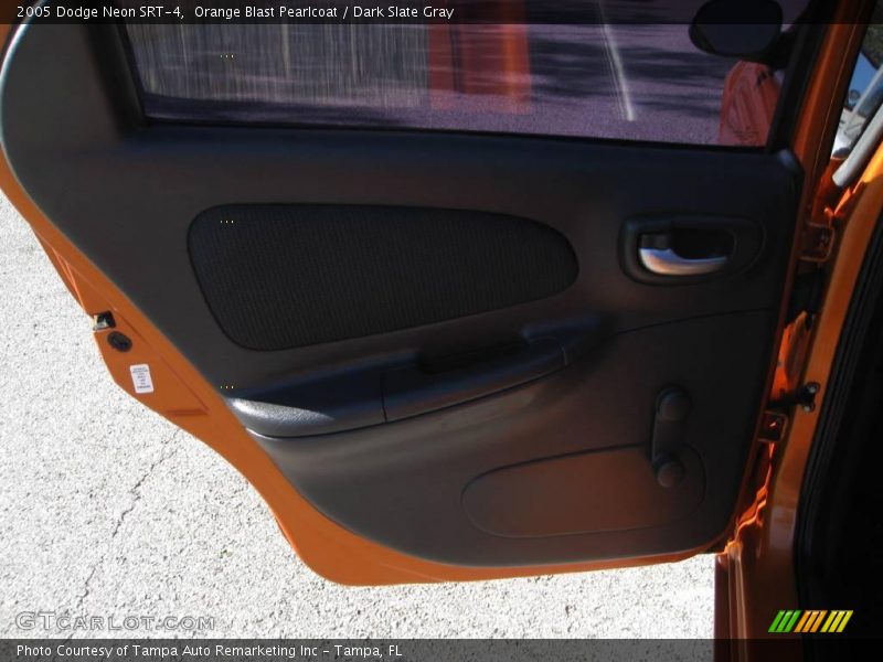 Orange Blast Pearlcoat / Dark Slate Gray 2005 Dodge Neon SRT-4