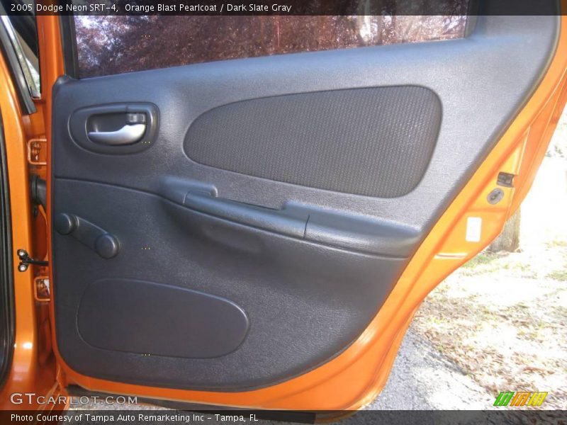 Orange Blast Pearlcoat / Dark Slate Gray 2005 Dodge Neon SRT-4