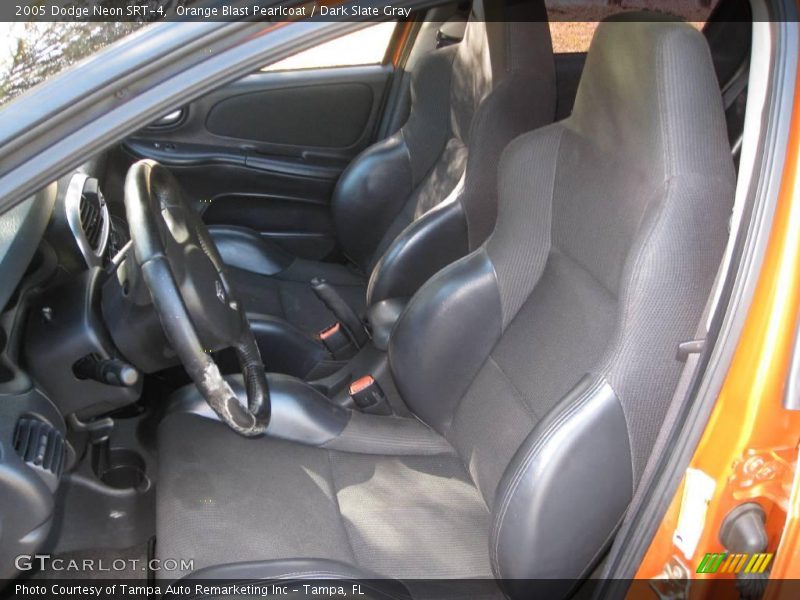 Orange Blast Pearlcoat / Dark Slate Gray 2005 Dodge Neon SRT-4