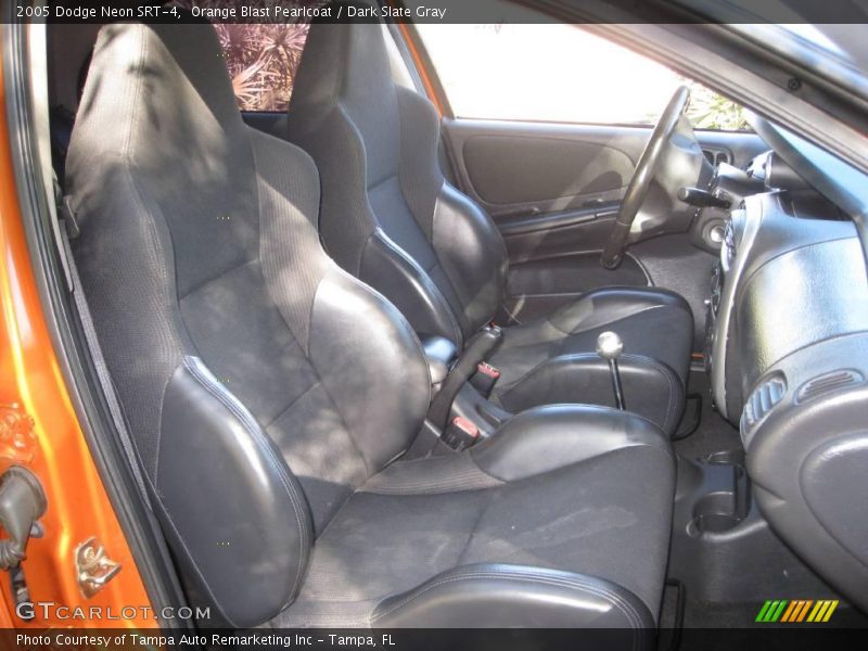 Orange Blast Pearlcoat / Dark Slate Gray 2005 Dodge Neon SRT-4