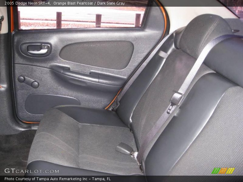 Orange Blast Pearlcoat / Dark Slate Gray 2005 Dodge Neon SRT-4