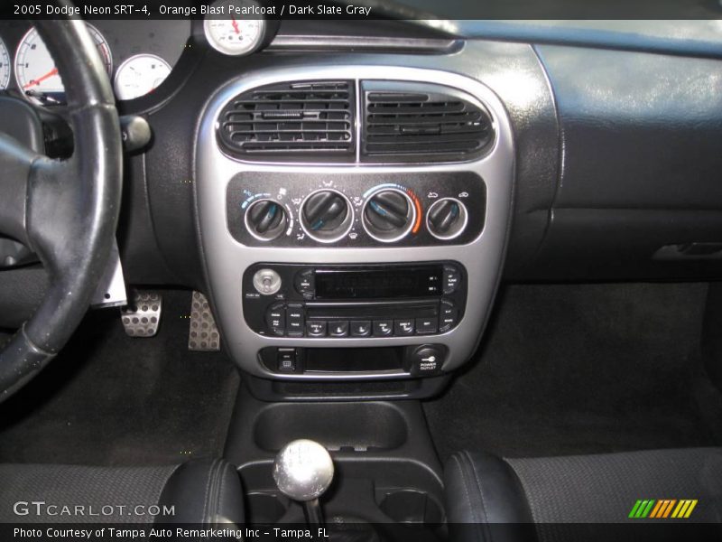 Orange Blast Pearlcoat / Dark Slate Gray 2005 Dodge Neon SRT-4