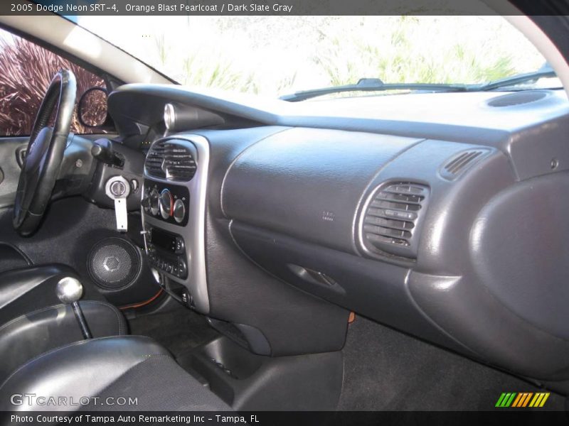 Orange Blast Pearlcoat / Dark Slate Gray 2005 Dodge Neon SRT-4