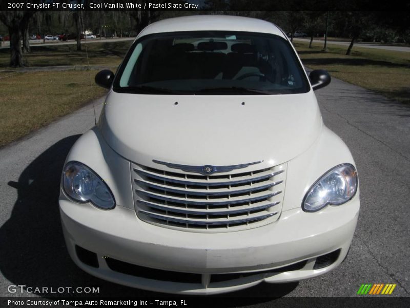 Cool Vanilla White / Pastel Slate Gray 2007 Chrysler PT Cruiser