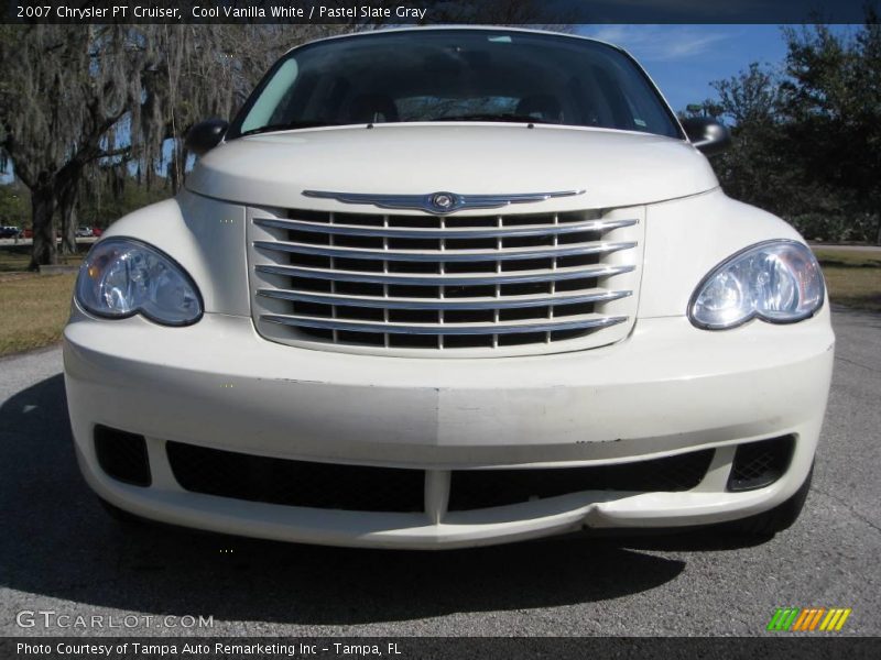 Cool Vanilla White / Pastel Slate Gray 2007 Chrysler PT Cruiser