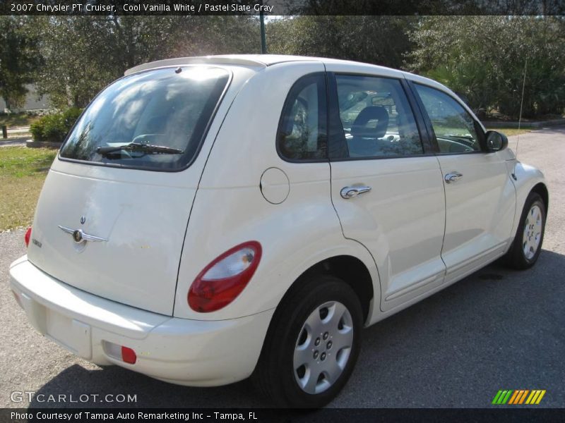 Cool Vanilla White / Pastel Slate Gray 2007 Chrysler PT Cruiser