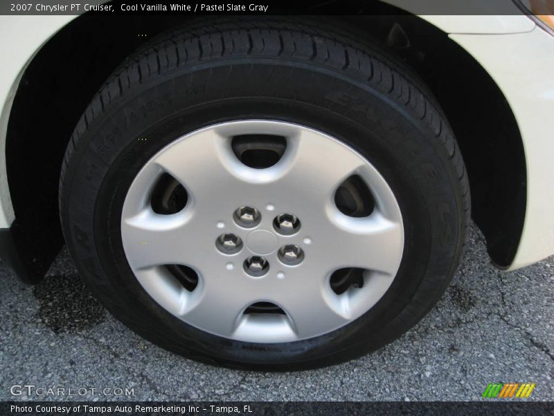 Cool Vanilla White / Pastel Slate Gray 2007 Chrysler PT Cruiser