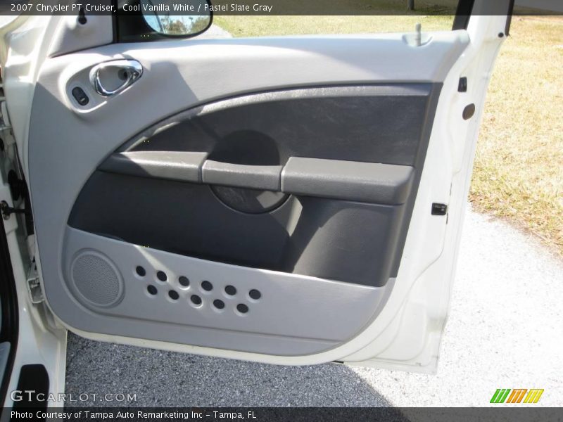 Cool Vanilla White / Pastel Slate Gray 2007 Chrysler PT Cruiser