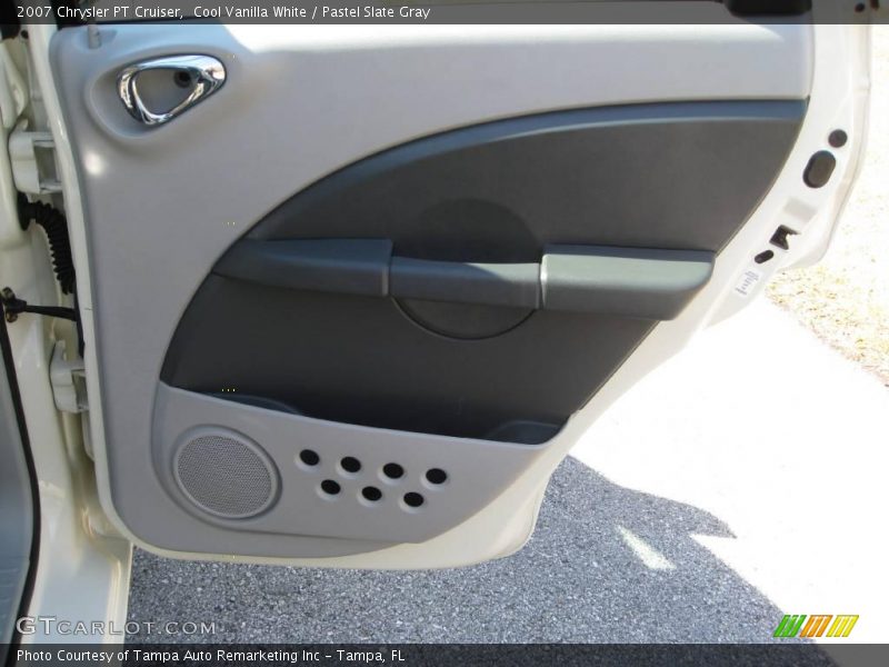 Cool Vanilla White / Pastel Slate Gray 2007 Chrysler PT Cruiser