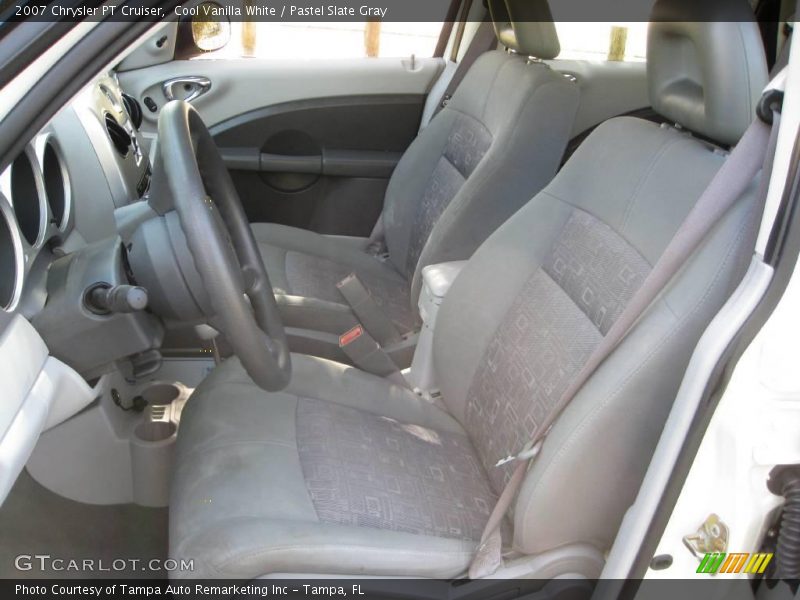 Cool Vanilla White / Pastel Slate Gray 2007 Chrysler PT Cruiser