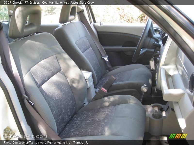 Cool Vanilla White / Pastel Slate Gray 2007 Chrysler PT Cruiser