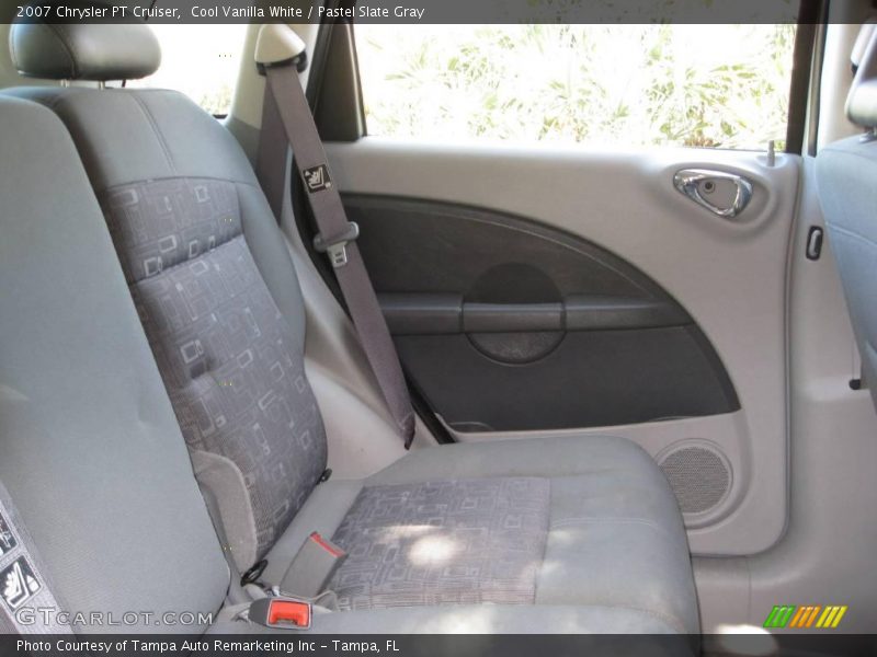 Cool Vanilla White / Pastel Slate Gray 2007 Chrysler PT Cruiser