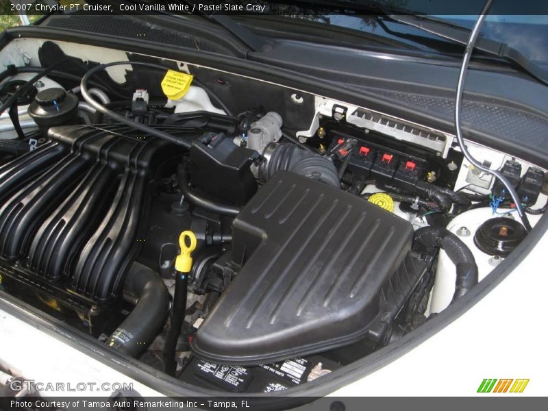 Cool Vanilla White / Pastel Slate Gray 2007 Chrysler PT Cruiser