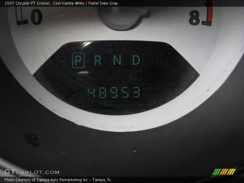 Cool Vanilla White / Pastel Slate Gray 2007 Chrysler PT Cruiser