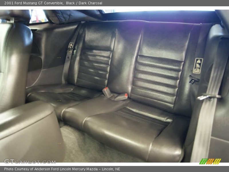Black / Dark Charcoal 2001 Ford Mustang GT Convertible
