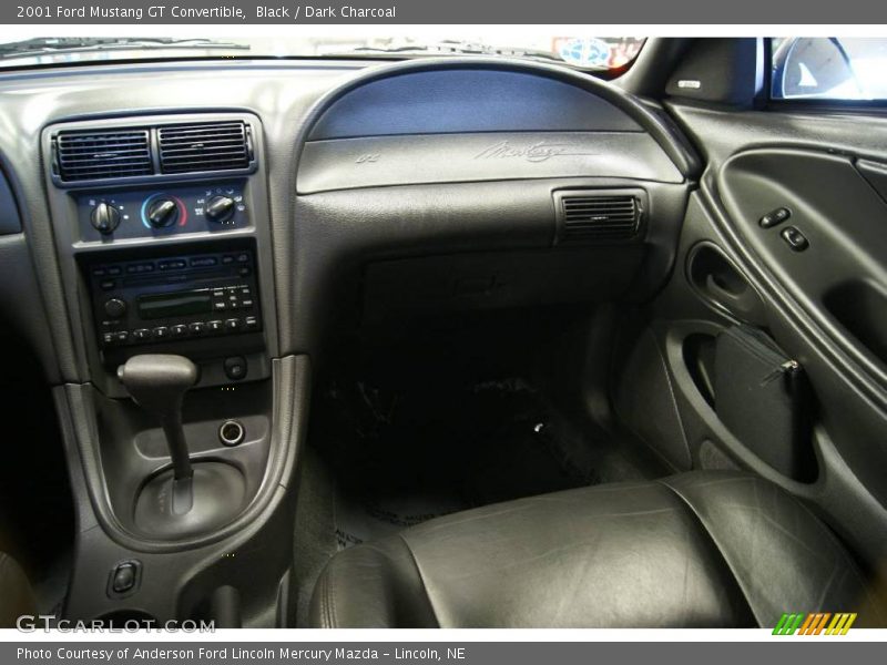 Black / Dark Charcoal 2001 Ford Mustang GT Convertible