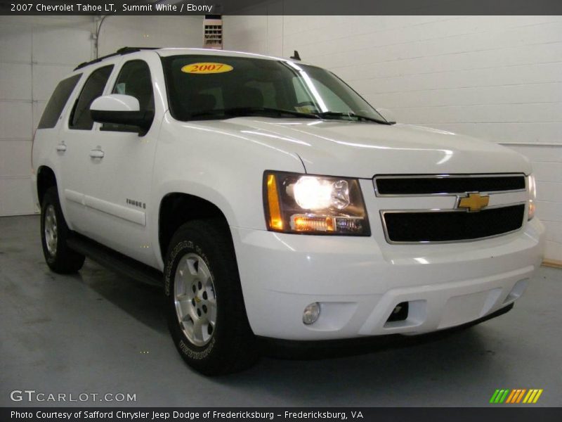 Summit White / Ebony 2007 Chevrolet Tahoe LT
