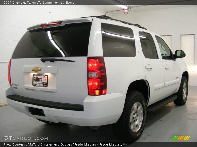Summit White / Ebony 2007 Chevrolet Tahoe LT