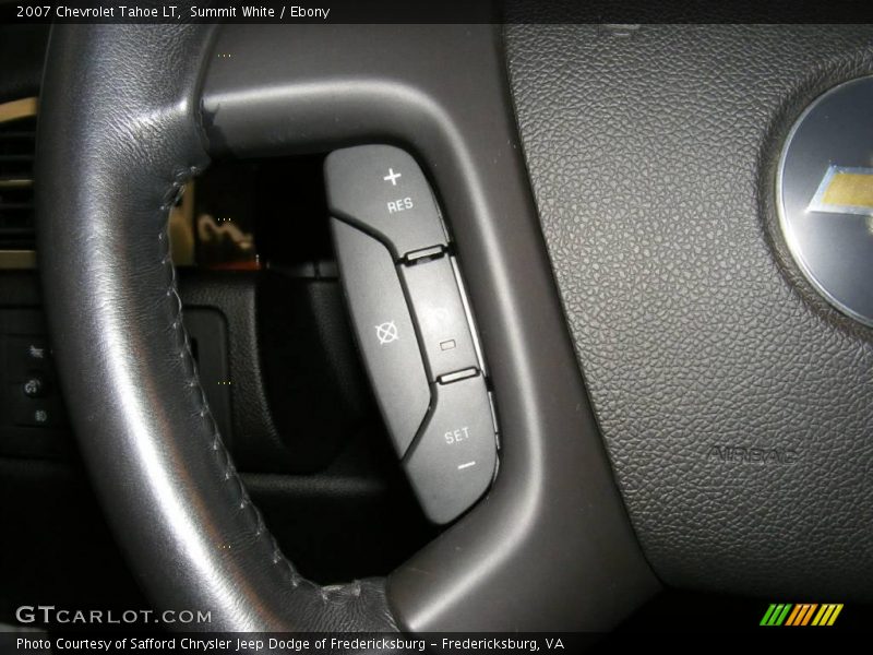 Summit White / Ebony 2007 Chevrolet Tahoe LT